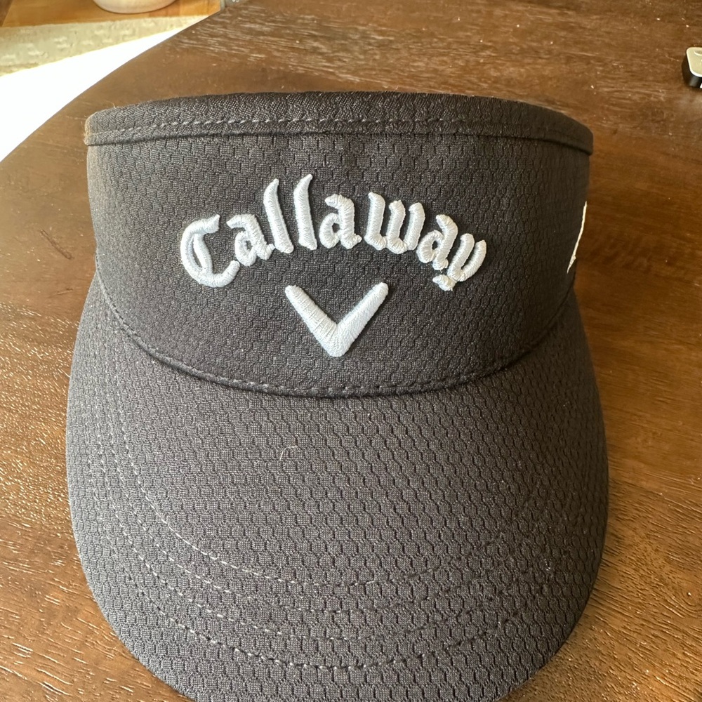 Callaway Black and White Golf Visor